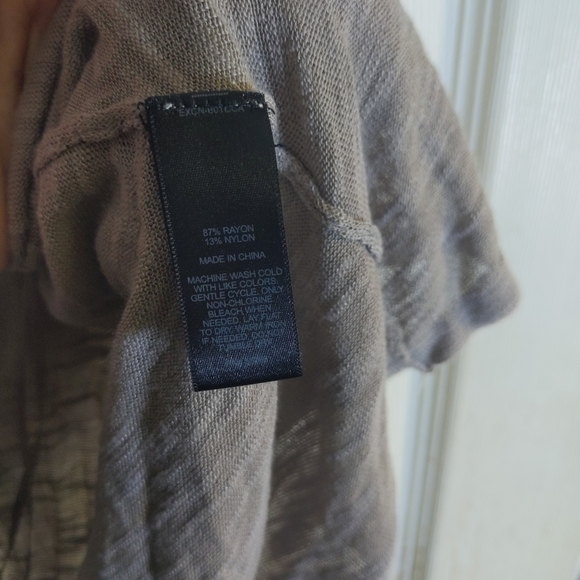 Express cover up gray s/p New with tags cardigan duster - Picture 4 of 5